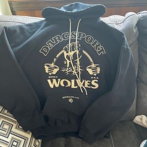 Darc Sport classic hoodie size Large. “No Weapon” collection #724/1000